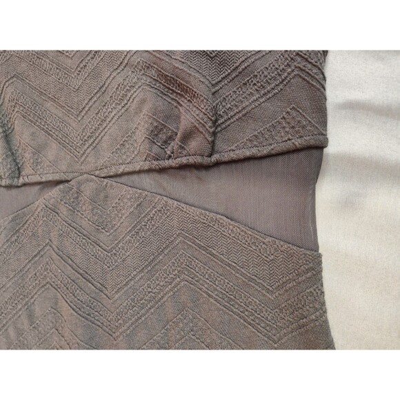 Women's Free People Textured Mesh Mini Dress Gray Medium - Picture 5 of 7